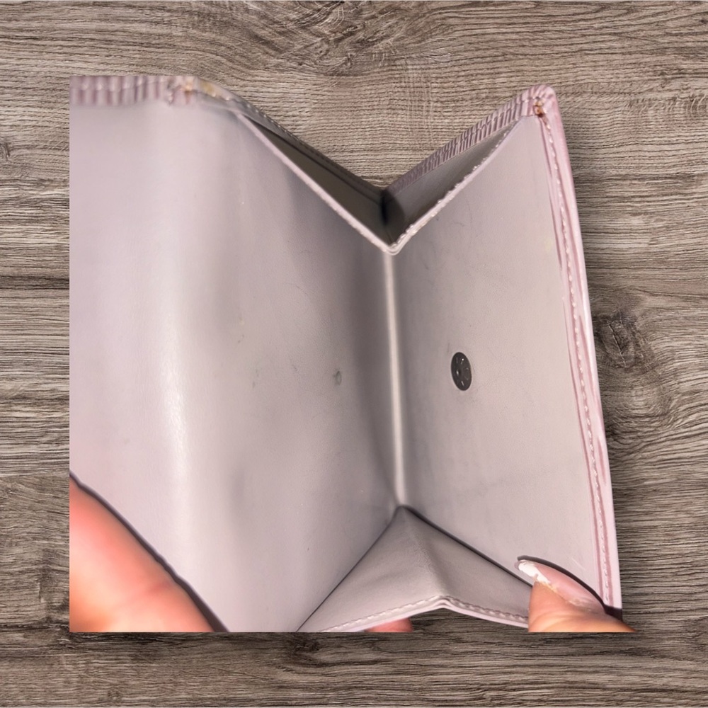 Louis Vuitton Elise  epi wallet (lilac) - Picture 8 of 9